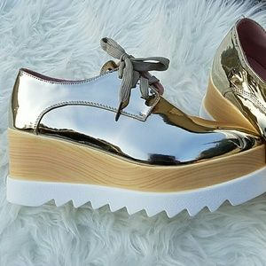 🌠Gold Metallic Oxnard Platforms
